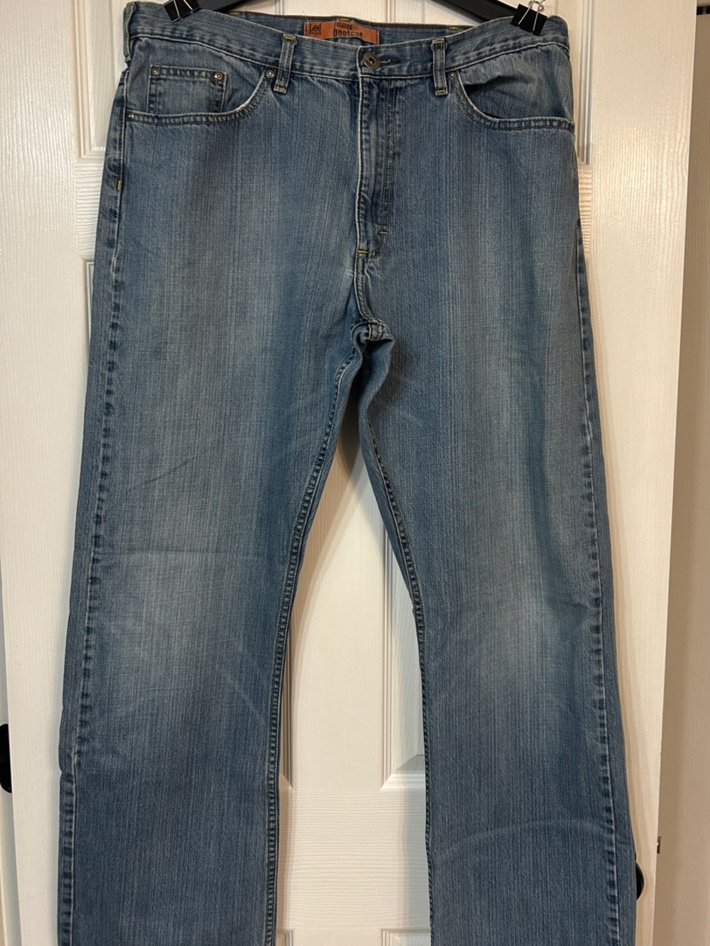 Lee Men's Light Blue Bootcut Jeans